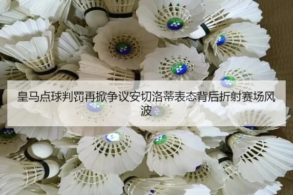 皇马点球判罚再掀争议安切洛蒂表态背后折射赛场风波